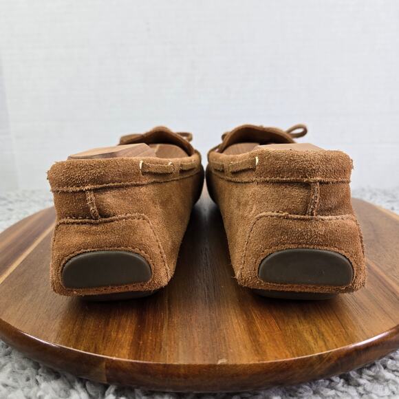 J. Crew Brown Suede Casual Lifestyle Slip On Driving Moccasin Loafer Womens 11 - Picture 2 of 14